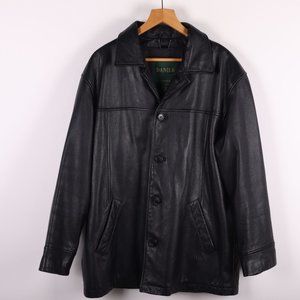 Danier Genuine Leather Button Up Jacket